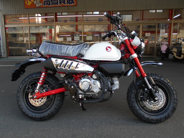 モンキー125シルバー